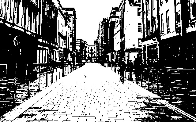 The image from before, thresholded.
